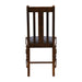 Thame Dining Chair in Vintage Wood with Shetland Sea Seat (6 Pack) Everyday