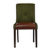 Bath Walnut Dining Chair with Forest Back & Espresso Seat (6 Pack) Everyday