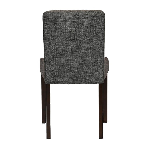 Bath Walnut Dining Chair with Smoke Back & Tan Seat (6 Pack) Everyday