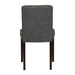 Bath Walnut Dining Chair with Smoke Back & Tan Seat (6 Pack) Everyday