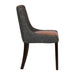 Bath Walnut Dining Chair with Smoke Back & Tan Seat (6 Pack) Everyday