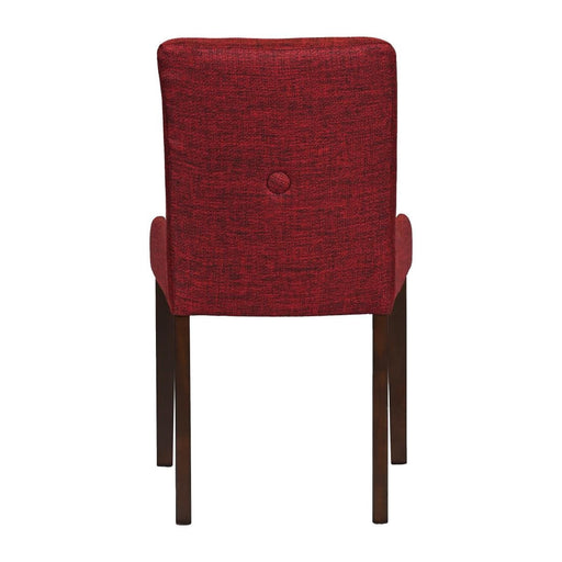 Bath Walnut Dining Chair with Scarlett Back & Espresso Seat (6 Pack) Everyday