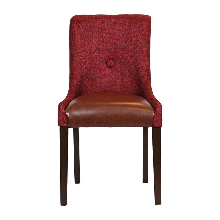 Bath Walnut Dining Chair with Scarlett Back & Espresso Seat (6 Pack) Everyday