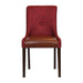Bath Walnut Dining Chair with Scarlett Back & Espresso Seat (6 Pack) Everyday