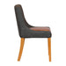 Bath Soft Oak Dining Chair with Smoke Back & Tan Seat (6 Pack) Everyday