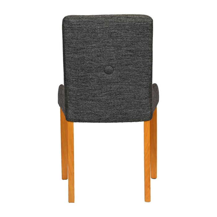 Bath Soft Oak Dining Chair with Smoke Back & Tan Seat (6 Pack) Everyday