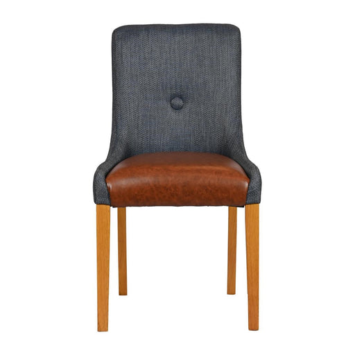 Bath Soft Oak Dining Chair with Sea Back & Tan Seat (6 Pack) Everyday