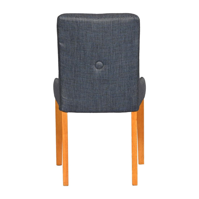 Bath Soft Oak Dining Chair with Sea Back & Tan Seat (6 Pack) Everyday