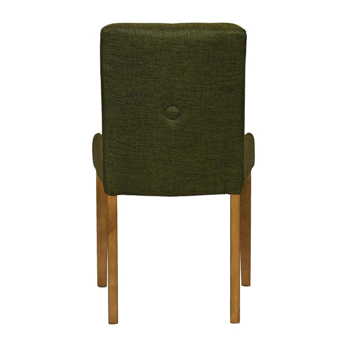 Bath Weathered Oak Dining Chair with Forest Back & Espresso Seat (6 Pack) Everyday