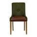 Bath Weathered Oak Dining Chair with Forest Back & Espresso Seat (6 Pack) Everyday