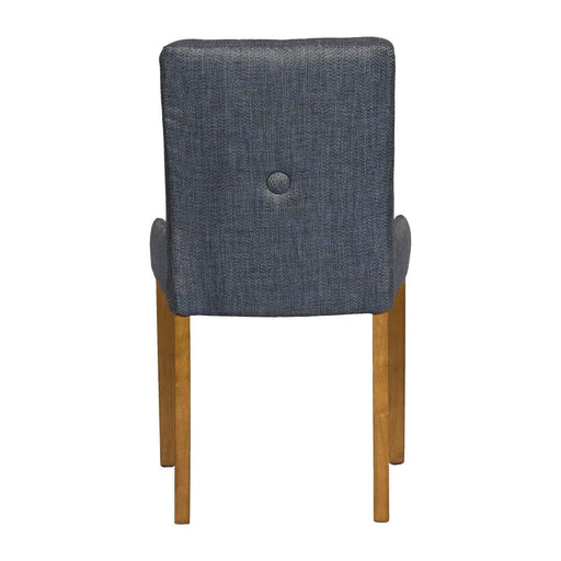 Bath Weathered Oak Dining Chair with Sea Back & Tan Seat (6 Pack) Everyday