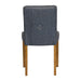Bath Weathered Oak Dining Chair with Sea Back & Tan Seat (6 Pack) Everyday
