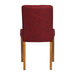 Bath Weathered Oak Dining Chair with Scarlett Back & Espresso Seat (6 Pack) Everyday