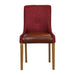 Bath Weathered Oak Dining Chair with Scarlett Back & Espresso Seat (6 Pack) Everyday