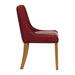 Bath Weathered Oak Dining Chair with Scarlett Back & Espresso Seat (6 Pack) Everyday