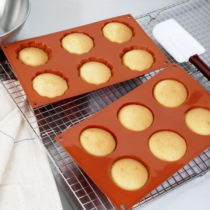 Vogue Silicone Brioche Mould 6 Cup Vogue
