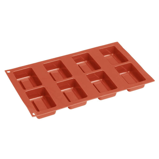 Vogue Silicone Square Cake Mould 8 Cup Vogue