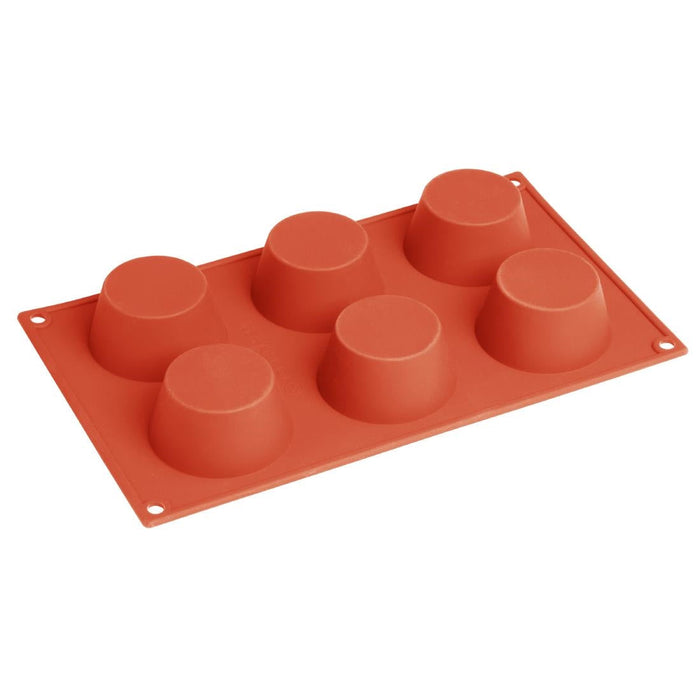 Vogue Silicone Round Mould 6 Cup Vogue