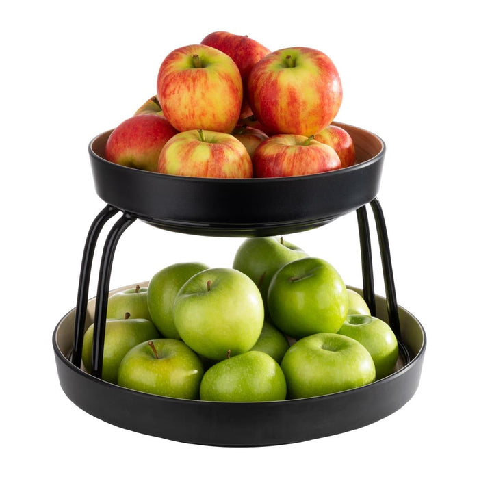 APS Frida Bowls with Drip Tray Insert 330mm (2 Pack) APS