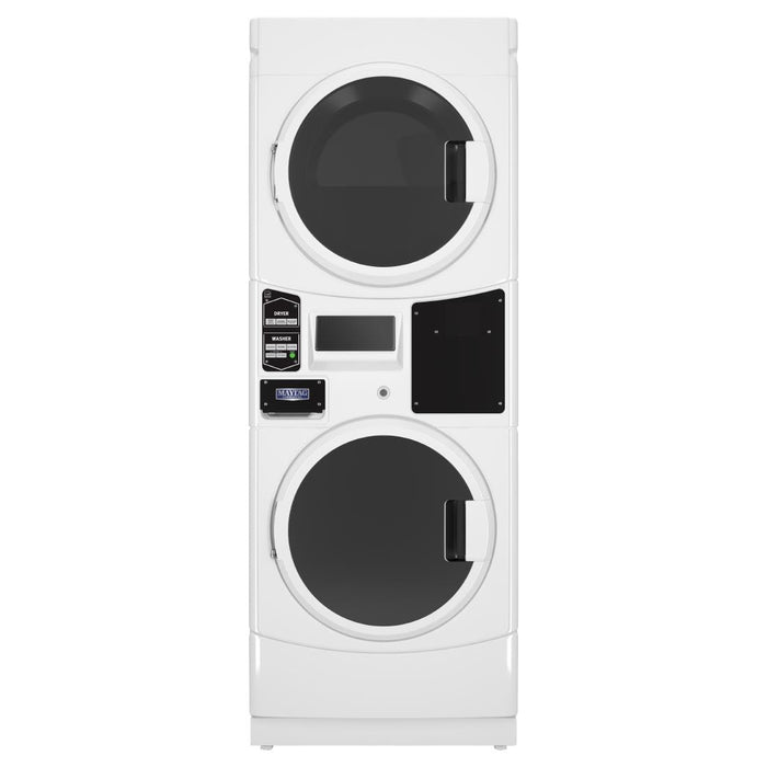 Maytag 10.5kg Commercial Stacked Washing Machine and Tumble Dryer Vented Maytag