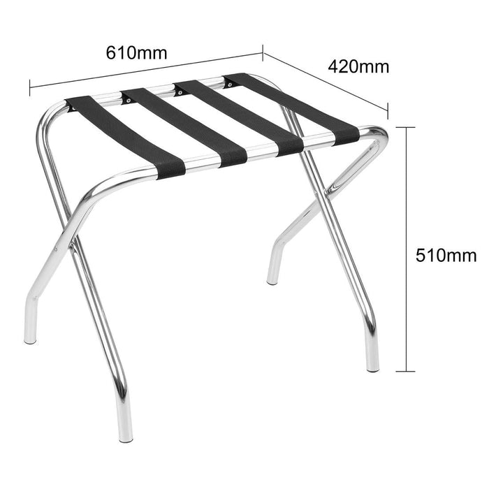 Bolero Stainless Steel Luggage Rack Bolero