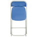 Bolero Folding Polypropylene Chairs Blue (10 Pack) Bolero