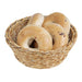 Olympia Polywicker Round Basket Light Brown 220mm Olympia
