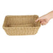 Olympia Polywicker Rectangular Basket Light Brown 300x230mm Olympia