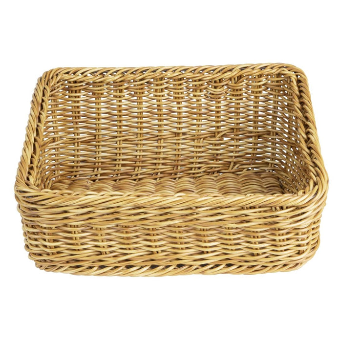360(L)x300(W)x180(H)mm. Material: Polywicker