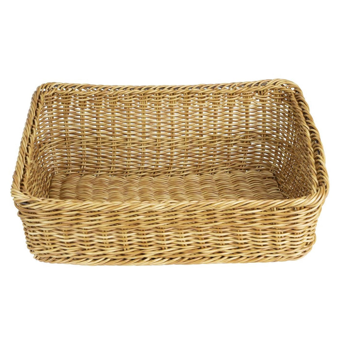 525(L)x385(W)x210(H)mm. Material: Polywicker