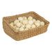 Olympia Polywicker Rectangular Display Basket Light Brown 525x385mm Olympia