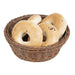 Olympia Polywicker Round Basket Dark Brown 220mm Olympia