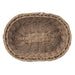 Olympia Polywicker Oval Basket Dark Brown 240x170mm Olympia