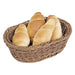 Olympia Polywicker Oval Basket Dark Brown 240x170mm Olympia