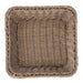 Olympia Polywicker Square Basket Dark Brown 230x230mm Olympia