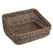 Olympia Polywicker Rectangular Display Basket Dark Brown 360x300mm Olympia
