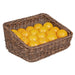 Olympia Polywicker Rectangular Display Basket Dark Brown 360x300mm Olympia