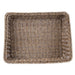 Olympia Polywicker Rectangular Display Basket Dark Brown 525x385mm Olympia