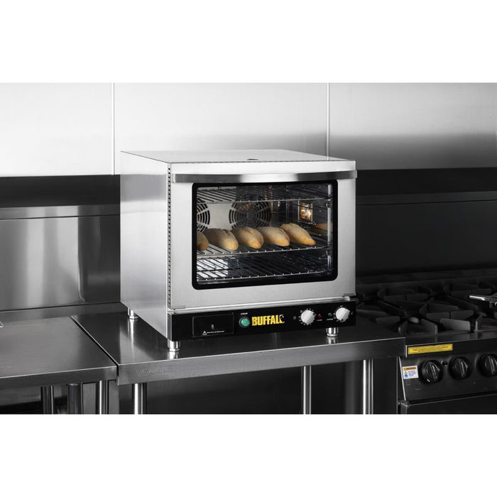 Buffalo Bakery Convection Oven with Steam 66Ltr Buffalo