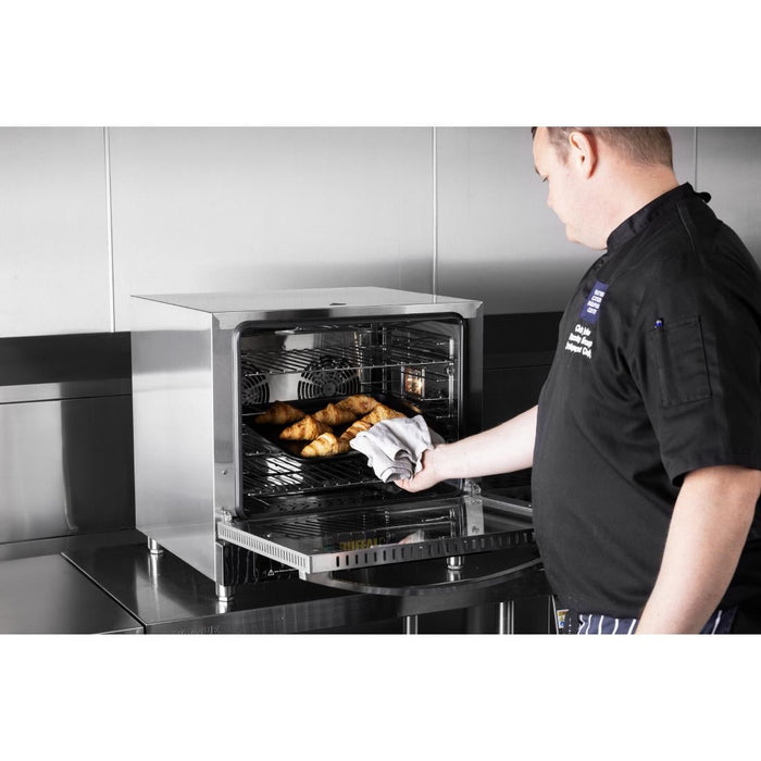 Buffalo Bakery Convection Oven with Steam 66Ltr Buffalo