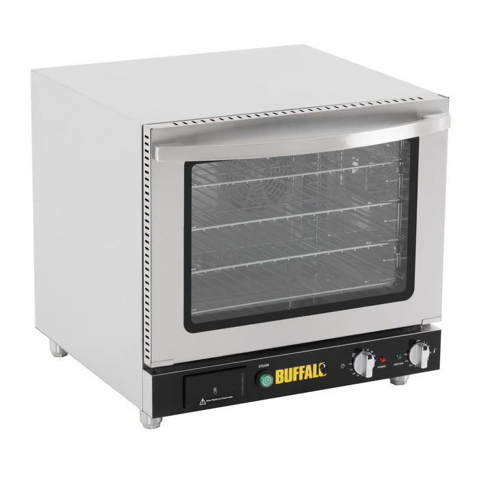 Buffalo Bakery Convection Oven with Steam 66Ltr Buffalo