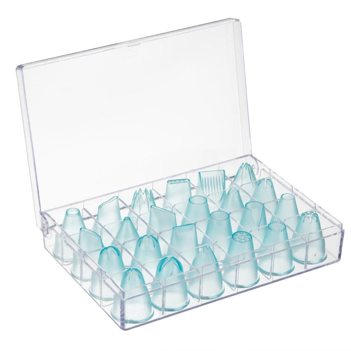 Vogue Polycarbonate Cake Decorating Tips (Pack 24) Vogue