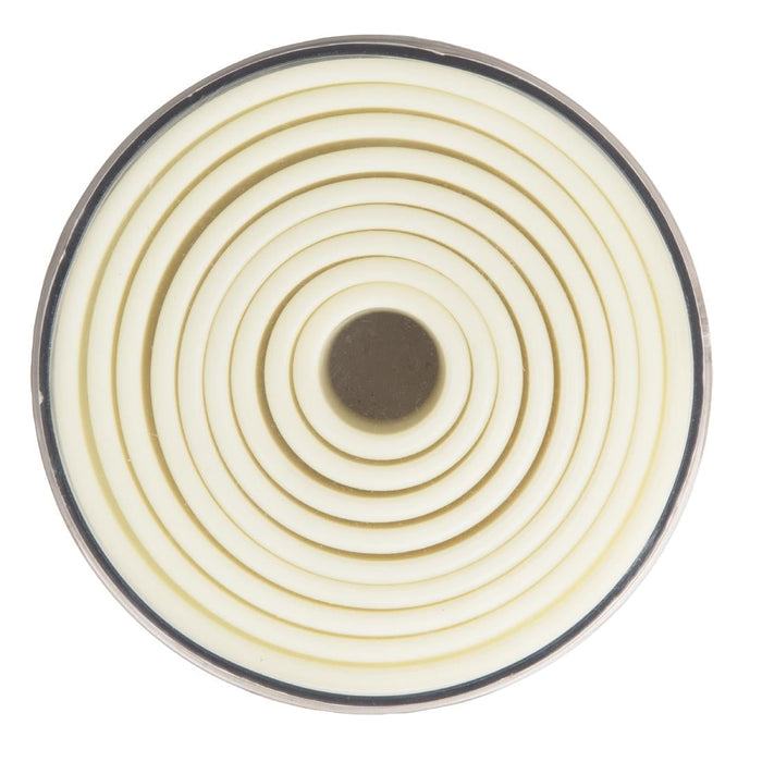 Vogue Plain Round Nylon Pastry Cutters (Pack 9) Vogue