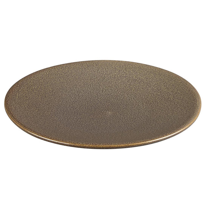 Olympia Ember Mahogany Coupe Plates 180mm (6 Pack) Olympia