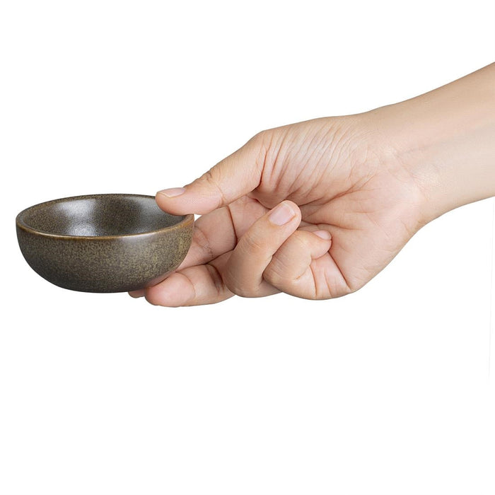 Olympia Ember Mahogany Dipping Dishes 78mm (8 Pack) Olympia