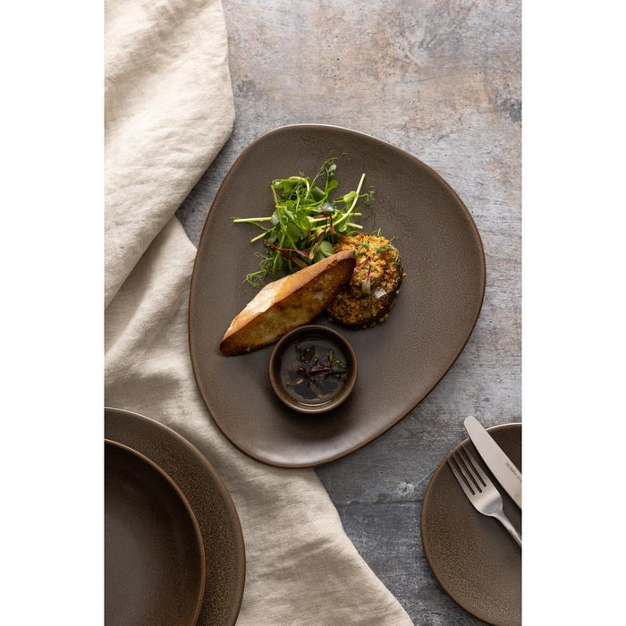 Olympia Ember Mahogany Dipping Dishes 78mm (8 Pack) Olympia