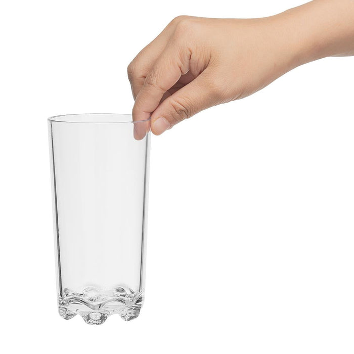 Olympia Kristallon Aspen Polycarbonate Hi Ball Tumblers 350ml (6 Pack) Olympia