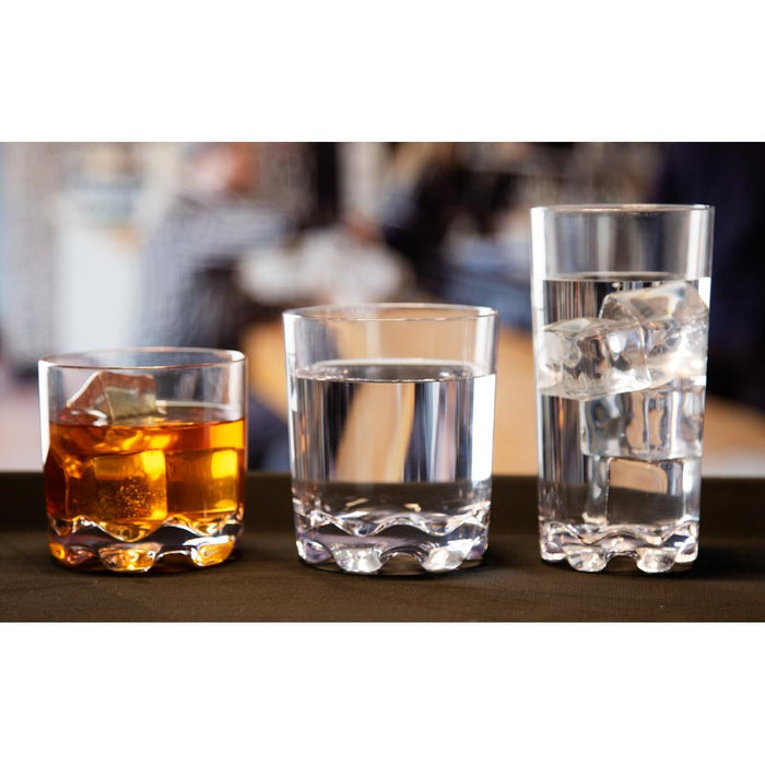 Olympia Kristallon Aspen Polycarbonate Hi Ball Tumblers 350ml (6 Pack) Olympia