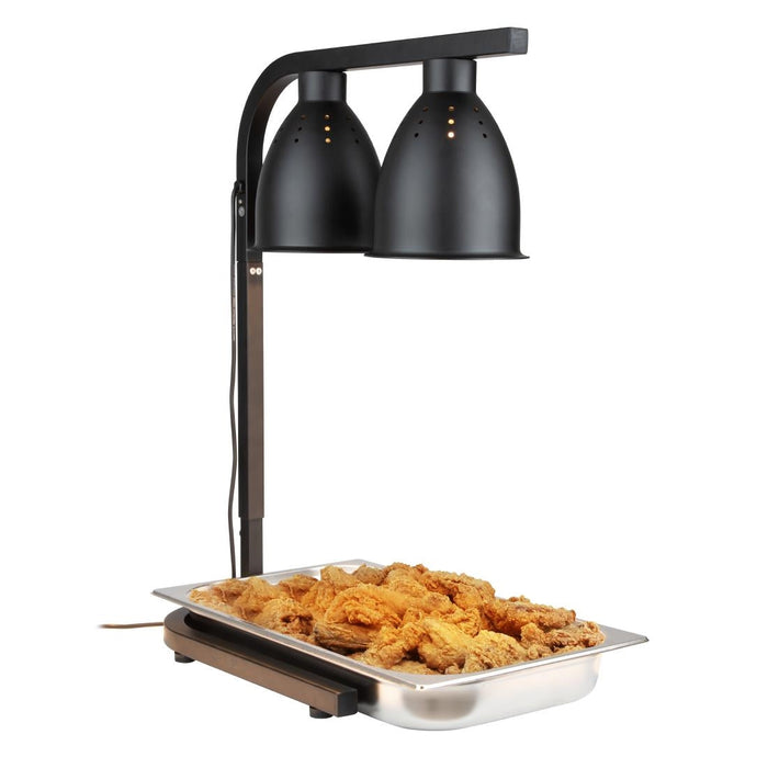 Buffalo Infrared Food Warmer Matt Black Buffalo