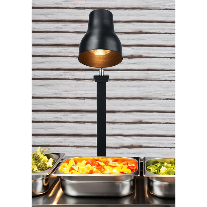 Buffalo Heat Lamp Carving Station Matt Black 250W Buffalo